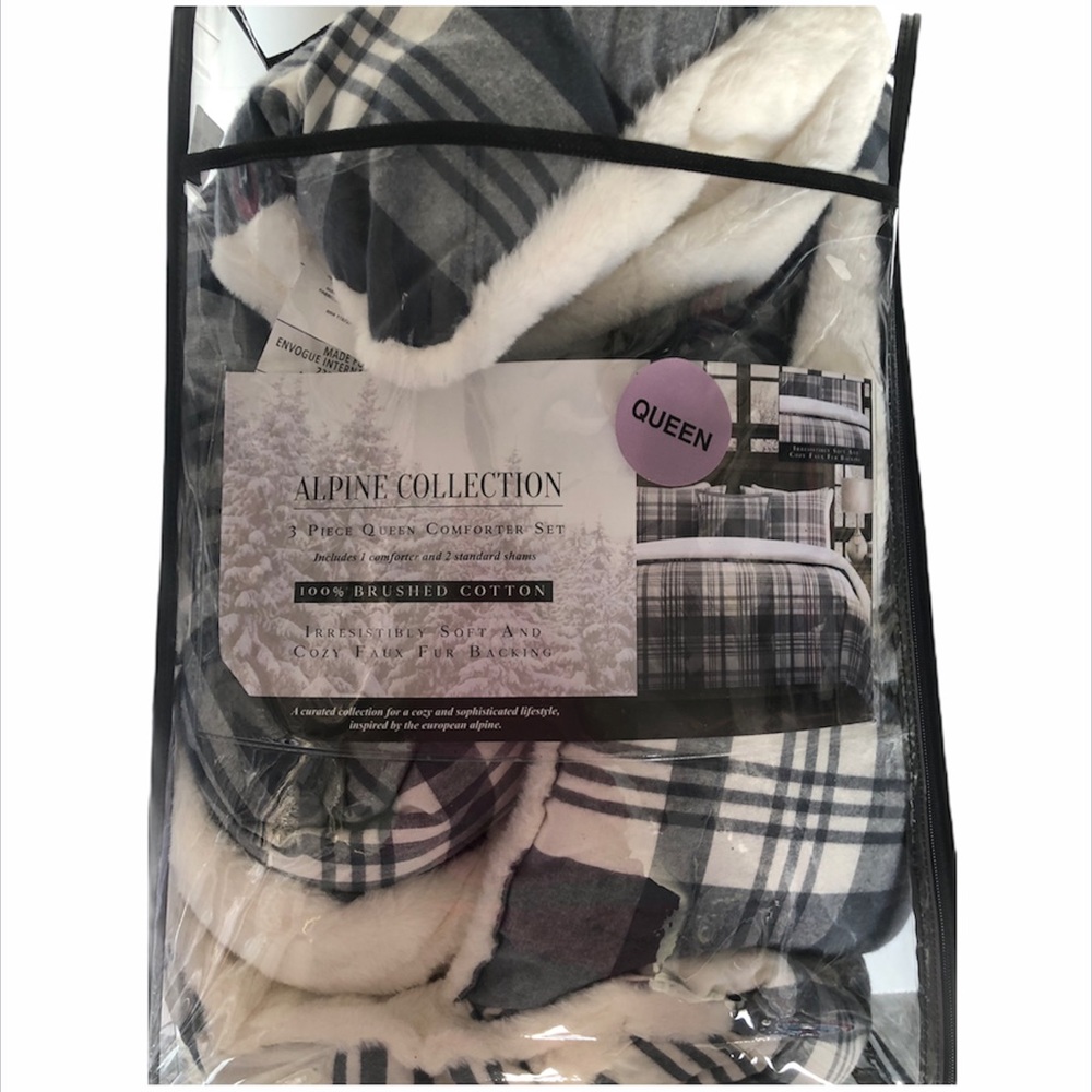Alpine Collection Queen 3 pc Comforter Set